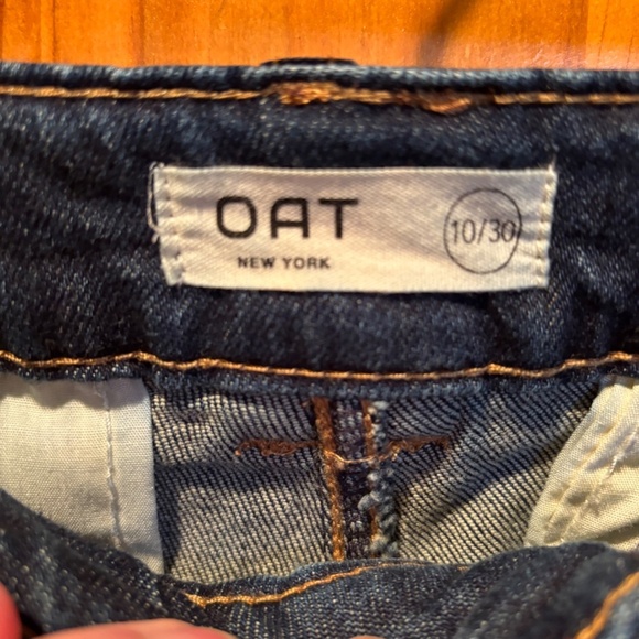 Oat New York Women's High Rise Wide Leg Jeans Size 10/30 - Picture 4 of 6